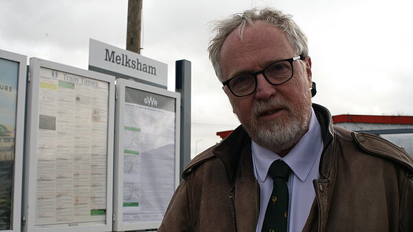 Brian at Melksham Station