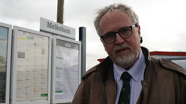 Brian at Melksham Station