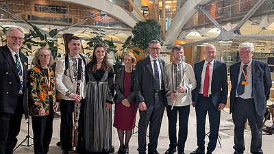 Brian with Lviv National Philharmonic