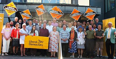 43 Lib Dem cllrs