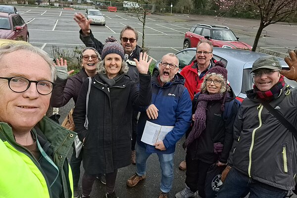 Brian Mathew and Lib Dem Volunteers