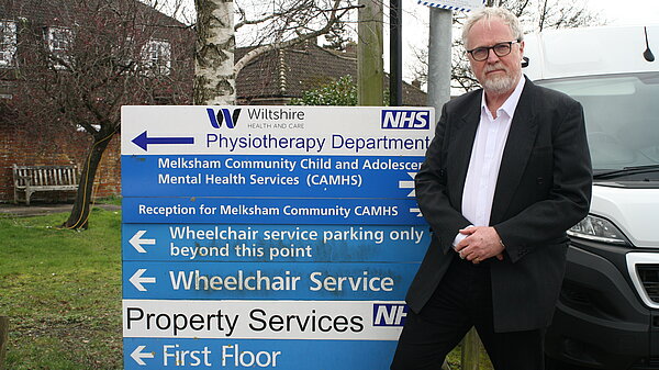 Brian at Melksham Hospital