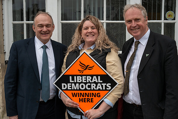 Jennie with Ed Daey and Brian Mathew