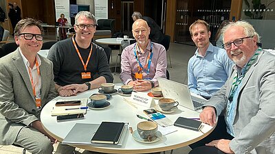 Brian with NHS Property Services in Parliament