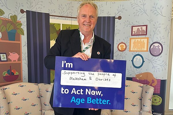 Brian supporting Age UK