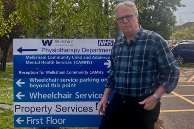 Brian by Melksham Hospital
