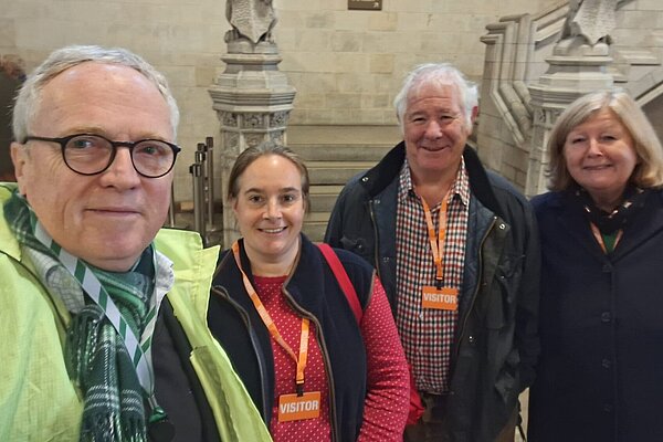 Brian meeting farmers in Westminster